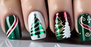 Paznokcie mikołajkowe: Magiczne inspiracje na Święta dla Niej i Niego